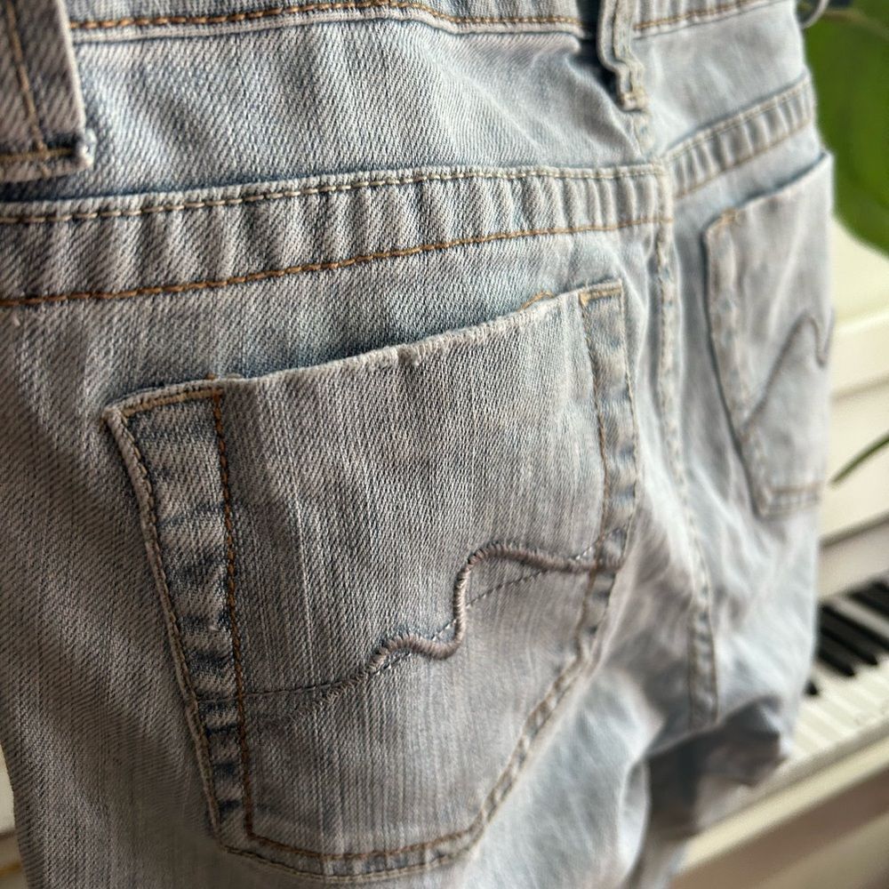 Makers of True Originals Light Blue Jean Shorts - Picture 15 of 16